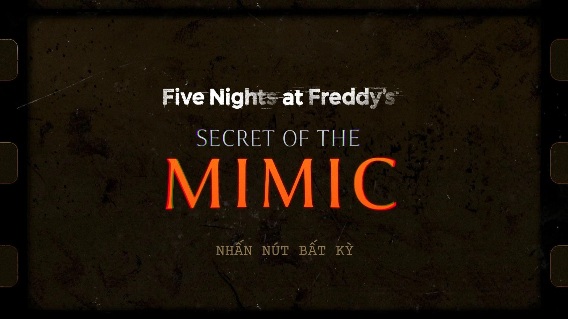five nights at freddy's: secret of the mimic