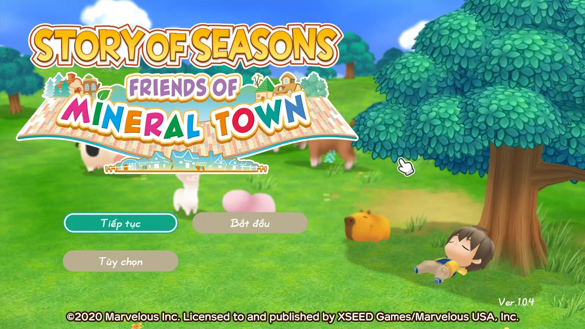 story of seasons: friends of mineral town